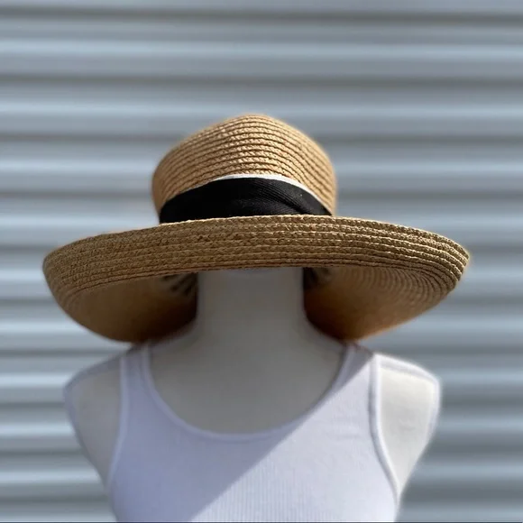 Banash | Accessories | Banash Boston Natural Straw Sun Hat  display picture 1